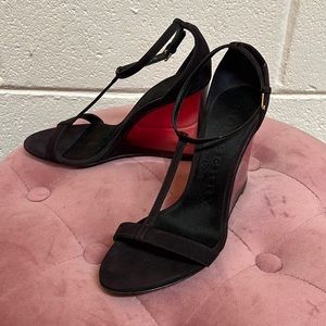 Burberry wedge sandal